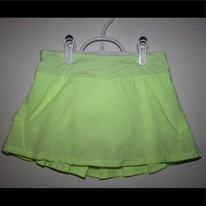 Ivivva Girl’s Lime Green Set The Pace Skirt